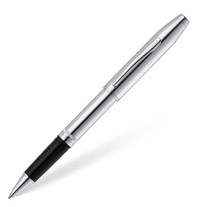 Cross Foundry Polished Chrome Rollerball Pen, Medium Point, Black Ink - color: Polished Chrome