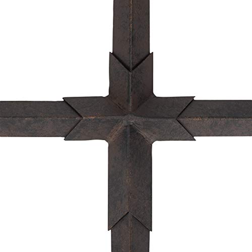 Dicksons Patina Bronze 15 x 12 inch Metal Wall Cross