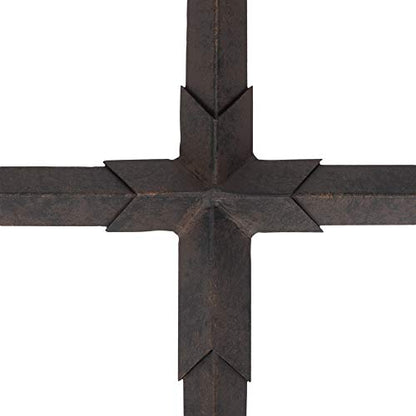 Dicksons Patina Bronze 15 x 12 inch Metal Wall Cross