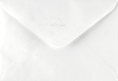 DaySpring Get Well Boxed Greeting Cards w Embossed Envelopes - U-NEEKS, 12 Count