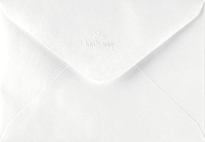 DaySpring Get Well Boxed Greeting Cards w Embossed Envelopes - U-NEEKS, 12 Count