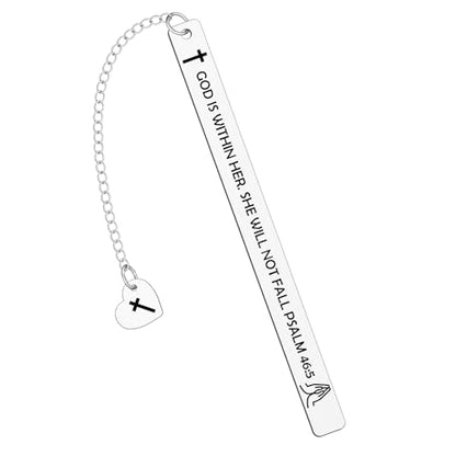 Christian Bookmark Gifts for Women Girls Boys Inspirational Bible Verse Metal Bookmarks Gift for Book Lovers Faith Spiritual God Gifts for Women Religious Communion Bookmarks Graduation Gifts - color: Religious Bookmark 01