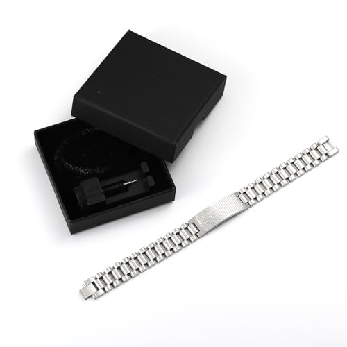 P. BLAKE American Flag Bible Verse Bracelet for Men, Stainless Steel Engraved Scripture Bracelet Christian Religious Christmas Birthday Jewelry Gifts - color: Silver, size: PHILIPPIANS 4:13