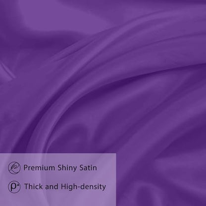 Piecatle Choir Stole with Cross Embroidery for Church, Ideal for Costume,60" - color: Purple