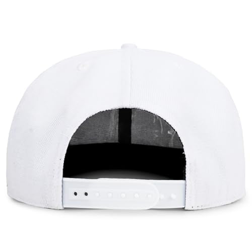 Christian Hats for Men Women - Cross Faith Flat Snapcback Hats - Religious Gifts for Thanksgiving Christmas - color: White/Cross Red