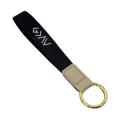 Yappy Daily Bible Verse Keychain Wristlet, NFC Christian Lanyard for Keys, Wallet, ID & Phone for Women Men - color: God is Greater