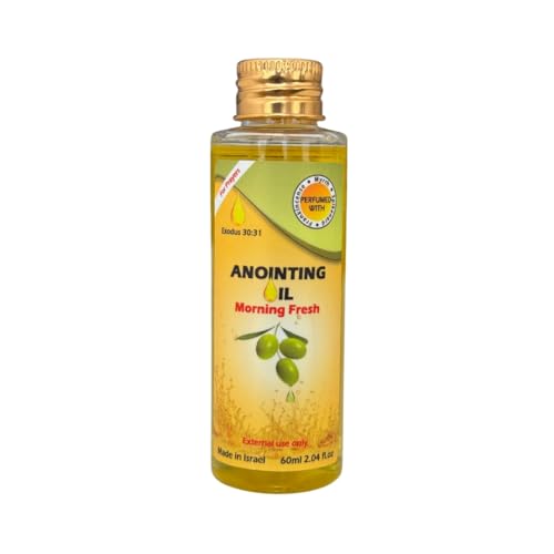Frankincense Myrrh & Spikenard Anointing Oil from Israel - Scent of Galilee Perfume Holy Oil for Prayer 60ml / 2.03oz - size: 2.03 Fl Oz (Pack of 1)