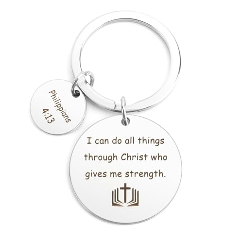 Christian Keychains Cross Keychain Bible Accessories Gifts Christian Gifts Religious Gifts - color: Faith Based Gifts