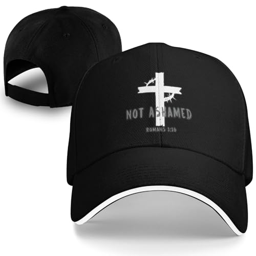 Jesus Hat for Men, Snapback Christian Hats for Women, Outdoor Religious Cap Adjustable Christian Baseball Caps - color: Jesus Christ