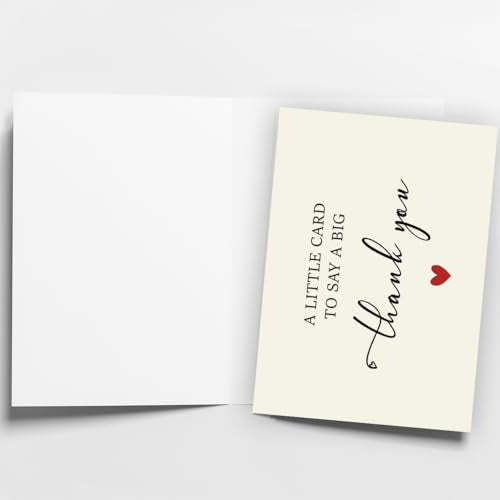 52 Pack 210GSM | Thank You Cards | Thank You Cards & Notes with Envelopes | Pefect for Baby Shower, Wedding, Teacher, Graduation, Business, Holiday, and Christmas | Teacher Appreciation Gifts - color: A Style 52pc