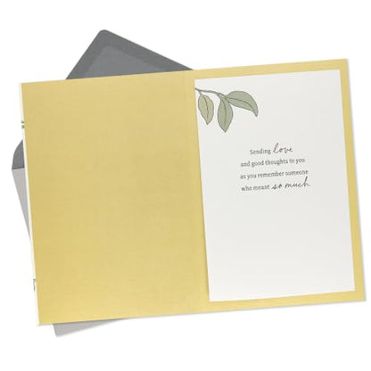 Hallmark Sympathy Card (Honor and Celebrate Them) - style: Honor and Celebrate Them