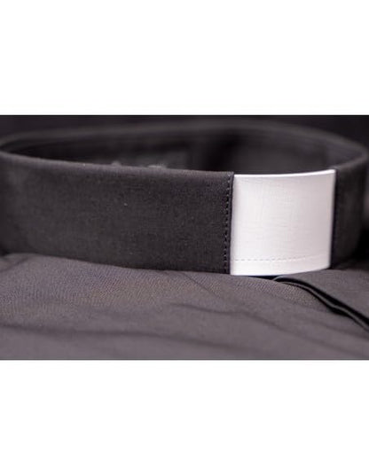 5 Premium White Tab Clergy Collar Insert 8 1/2" x 1" replacment para Flex Made in Italy Package of 5 Made in Italy