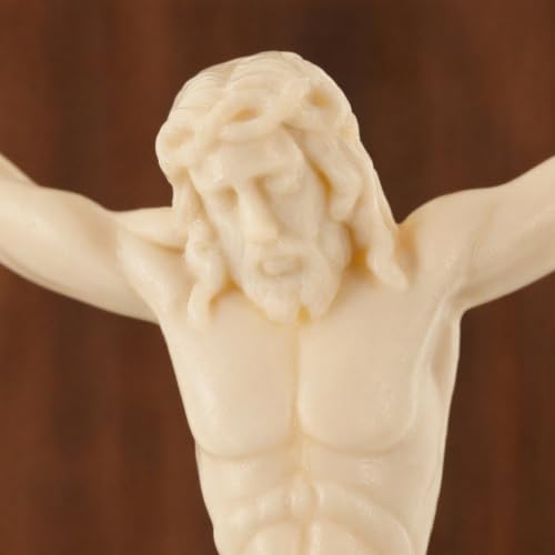 Cabilock DIY Jesus Figurine for Crucifix Wall Cross and Christian Crafts
