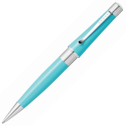 Cross Beverly Refillable Ballpoint Pen, Medium Ballpen, Includes Premium Gift Box - Sea Foam Pearlescent Lacquer - color: Pearlescent Lacquer - Sea Foam, style: Ballpoint Pen
