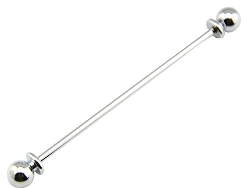 Tie Collar Bar Pin Set for Men Classic Collar Clip Set of 2 - style: Style 2