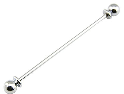 Tie Collar Bar Pin Set for Men Classic Collar Clip Set of 2 - style: Style 2
