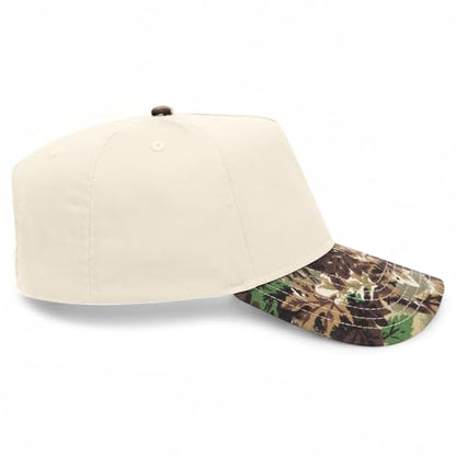 Matthew 28:19 Hat - color: Woodland Camo/Natural