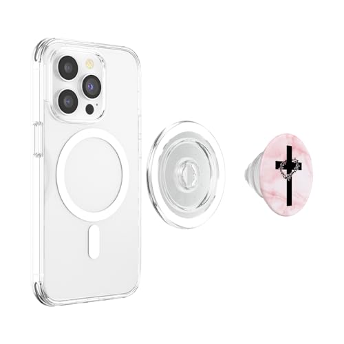 Cross - Jesus Christ PopSockets PopGrip for MagSafe - style: Magnetic PopGrip