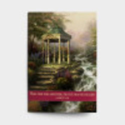 DaySpring - Thomas Kinkade Painter of Light - Get Well - 4 Garden Design Assortment with Scripture - 12 Boxed Cards & Envelopes, KJV (15322)