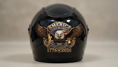USA 250th Anniversary Patriotic Car Decal - color: Sticker 250 Years