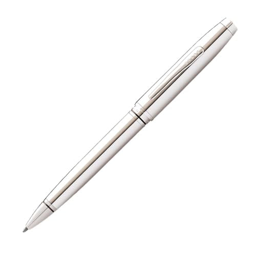 Cross Coventry Polished Chrome Ballpoint Pen, Medium Point, Black Ink - color: Polished Chrome