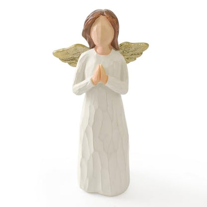 Praying Angel Figurine Christian Baptism Gifts for Girls Women - color: Pray-1