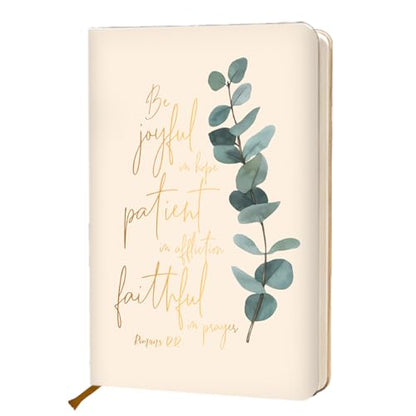 Motivational Bible Verse Lined Journal Notebook for Women Men Bible Journal - color: Multi 0340