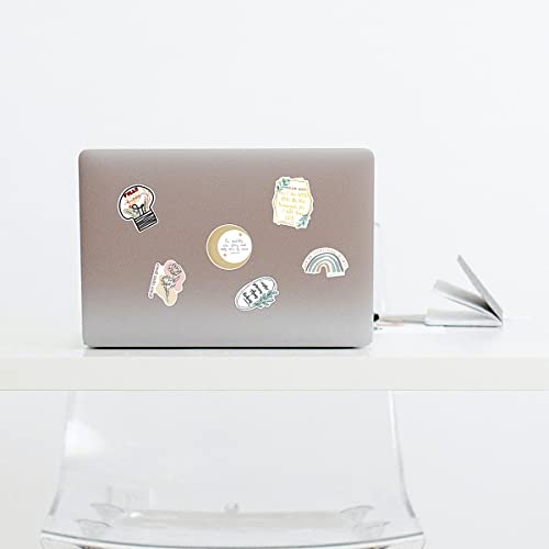 100Pcs Bible Stickers, GLADFRESIT Waterproof Jesus Christian Sticker Bible Verse Sticker Inspirational Decals for Laptop Water Bottles Scrapbooking Luggage