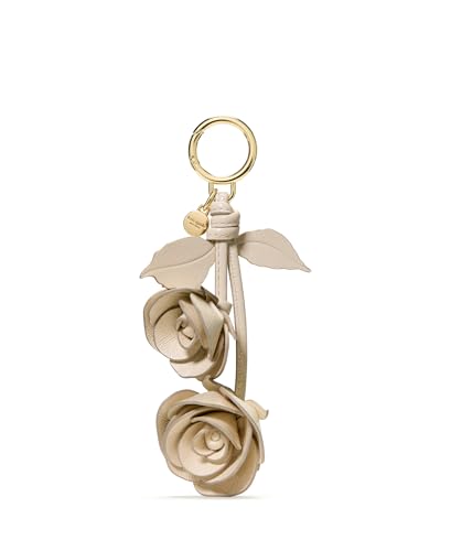 kate spade new york Women's Novelty Bag Charm - color: Cashew Milk Stacked Rose