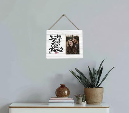 Lucky to Be in Love with My Best Friend Picture Frames - color: couple 4