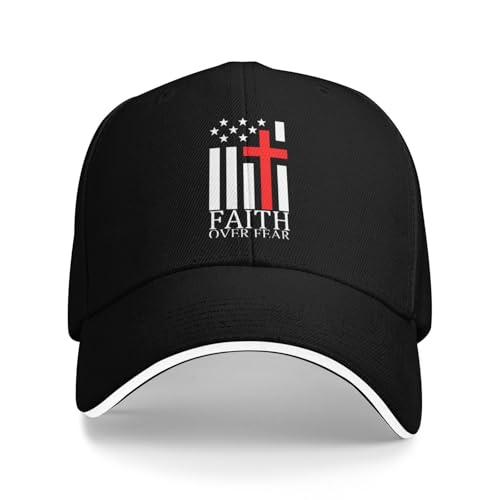 Christian Baseball Cap for Men & Women - Embroidered Jesus Cross Hat, Adjustable Christian Gifts - color: Christian-themed Hats-22