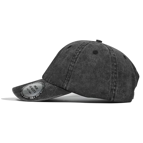 Christian Hats for Men Women,Jesus 3 Nail Cross Hat Christian Religious Gifts for Birthday/Christmas,Black and Silver - color: 201.black