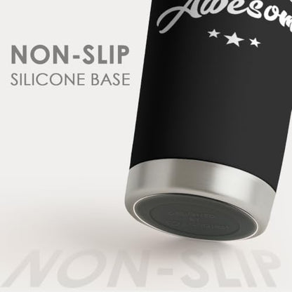 SANDJEST Thank You for Being Awesome Tumbler Gift Set - Birthday, Christmas, Appreciation Inspirational Gifts for Women, Men, Coworkers - 20oz Stainless Steel Insulated Coffee Travel Mug - color: Inspirational 2