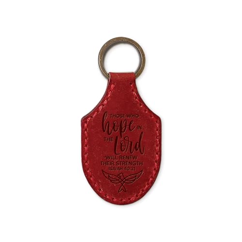 Logos Trading Post Bible Verse Keychain - color: Hope in the Lord