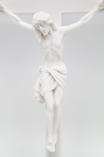10 Inch Wall Hanging Crucifix Cross Jesus Statue Catholic Vittoria Made in Italy
