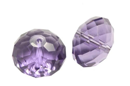 100pcs Adabele Austrian 6mm Rondelle Crystal Beads Tanzanite Purple - color: Tanzanite/Purple, size: 4mm x 6mm - 100pcs