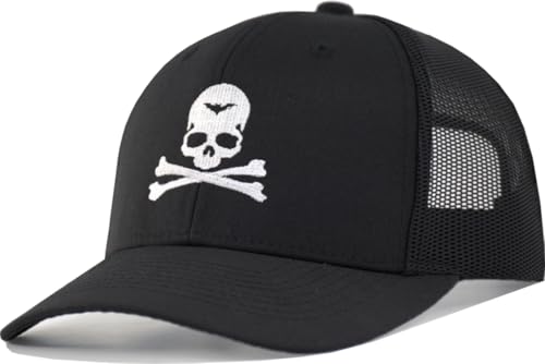 TSSGBL Various Gift Hats for Men - M L XL XXL Big Head Fit, Adjustable Mesh Trucker Ball Cap, Ideal Gifts - color: Meshback Black, size: XX-Large-3X-Large