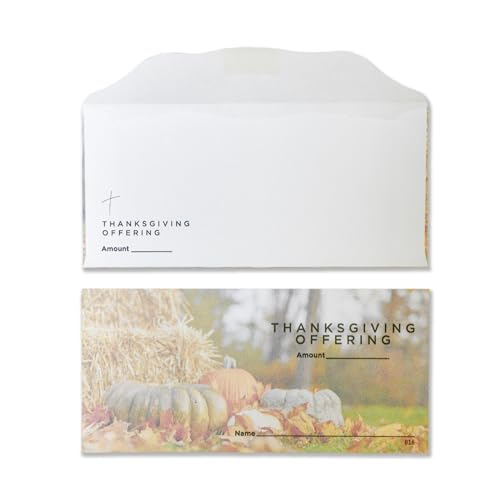 Thanksgiving Offering Envelopes | 3" x 6 5/16" |