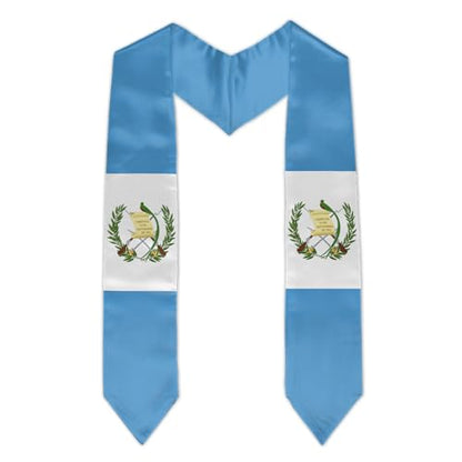 Graduation Flag Stole Sash Scarf Day Gifts - color: Guatemala Flag