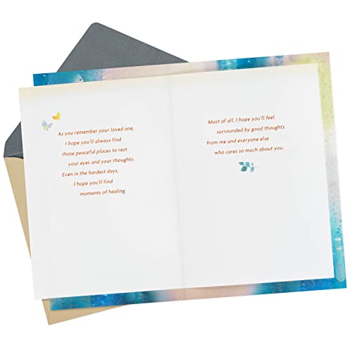 Hallmark Sympathy Card (Moments of Healing) - color: Moments of Healing