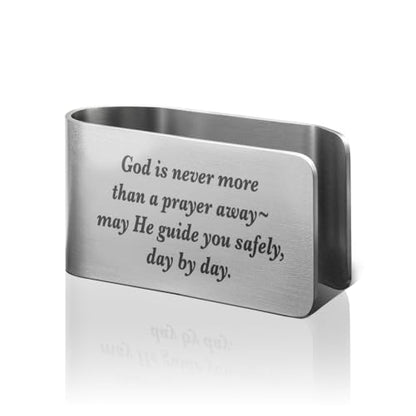 Angel Car Visor Clip, Christian Car Accessories for Men Dad Son - color: Silver03