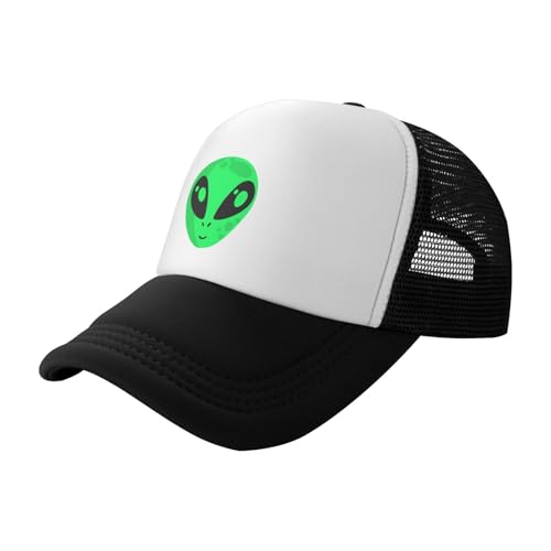 MOLAIGIN Trucker Hat, Adjustable Snapback Hat, Baseball Cap for Men Women, Breathable Mesh for Casual Wear - color: Black15