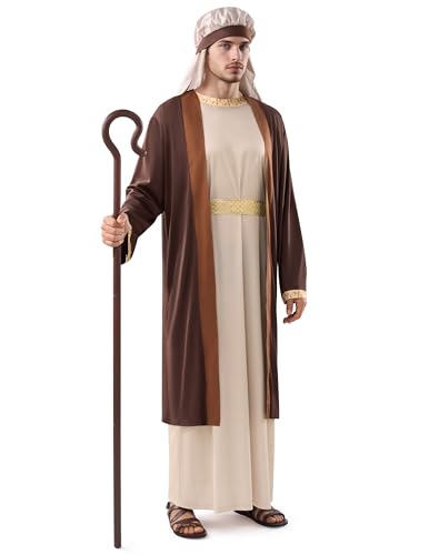 Spooktacular Creations Halloween Adult Bible Costume, Biblical Robe, Halloween Costumes for Men - size: X-Large