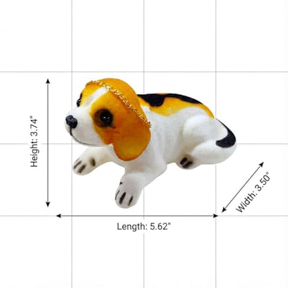 Nodding Beagle Car Dashboard Decoration - size: Beagle