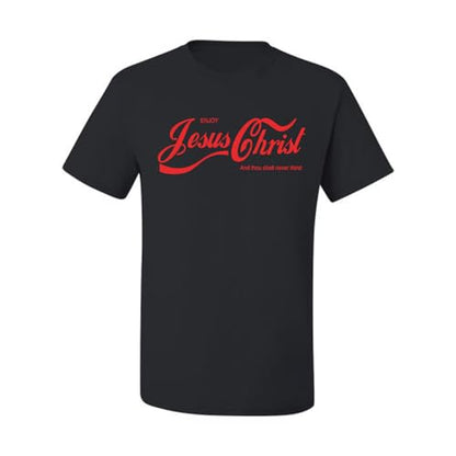 Enjoy Jesus T Shirts Funny Faith Tee Christian T Shirts for Men Inspirational Jesus Graphic Shirt - color: Black/Jesuschrist, size: Medium