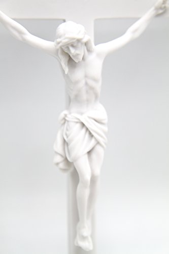 10 Inch Wall Hanging Crucifix Cross Jesus Statue Catholic Vittoria Made in Italy