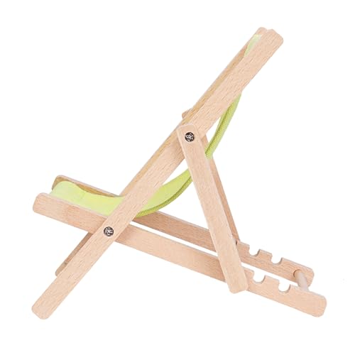 Foldable Wooden Cell Phone Stand, Phone Holder for Desk - color: Yellowish green