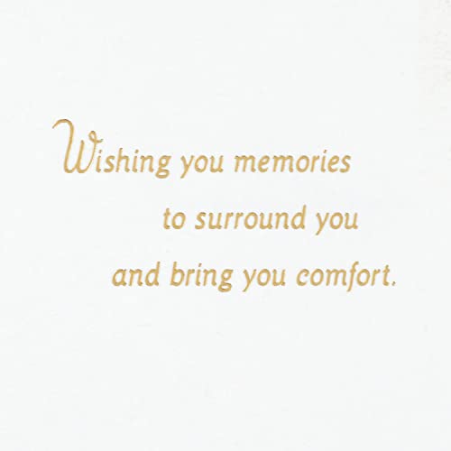Hallmark Sympathy Card (Let There Be Memories) - color: Modern Floral