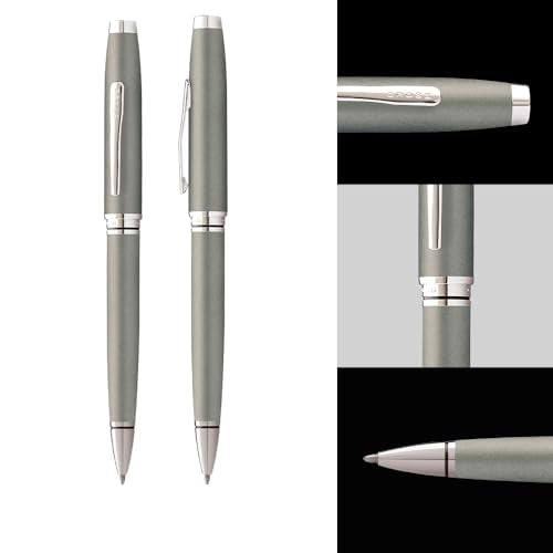 Cross Coventry Gunmetal Gray Ballpoint Pen, Medium Point, Black Ink - color: Grey