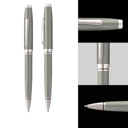 Cross Coventry Gunmetal Gray Ballpoint Pen, Medium Point, Black Ink - color: Grey